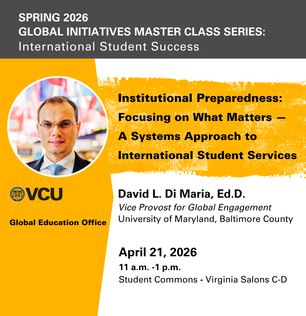 Spring Global Initiatives Master Class Series-Di-Maria